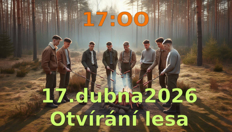 Otvírání lesa 17.4.